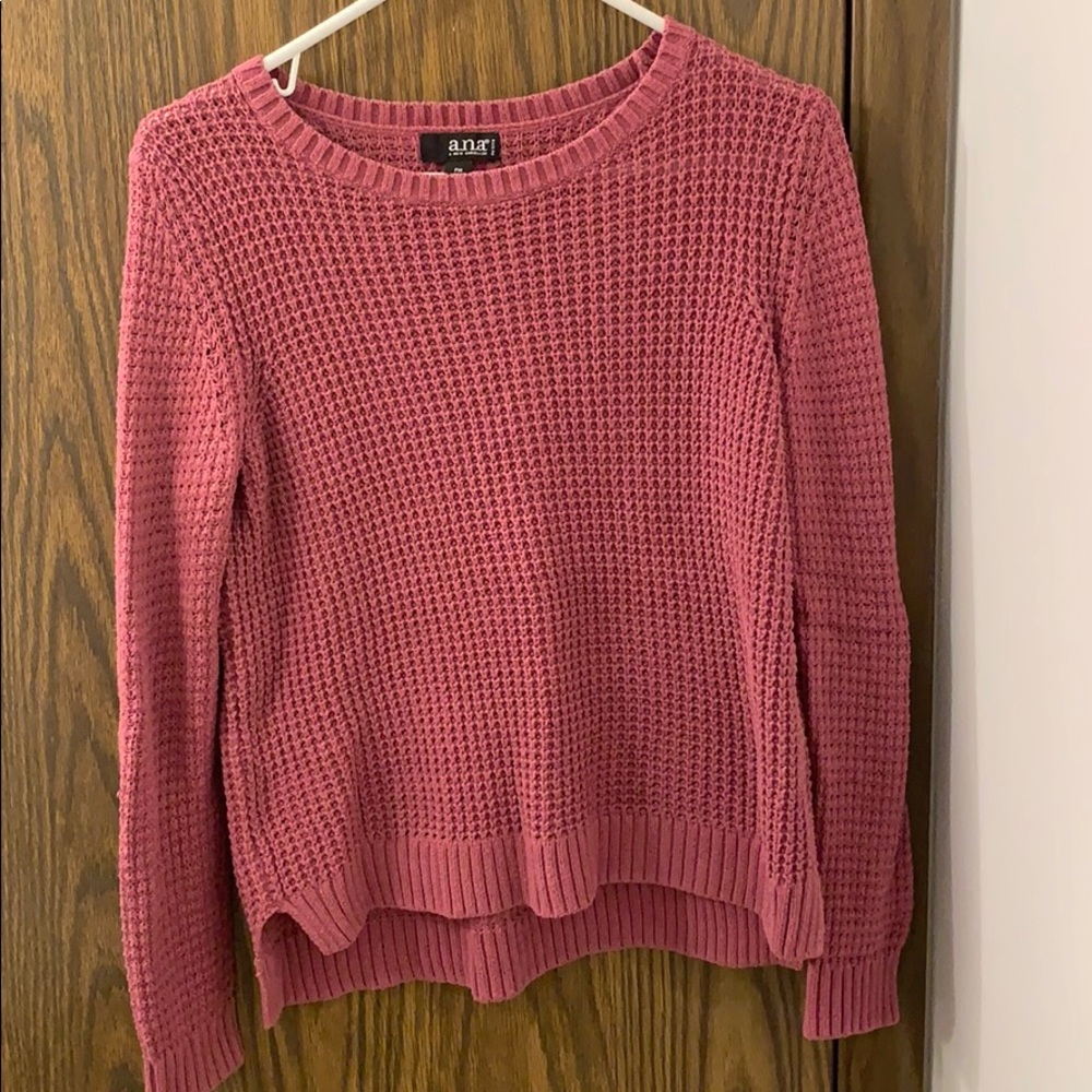 Pink sweater